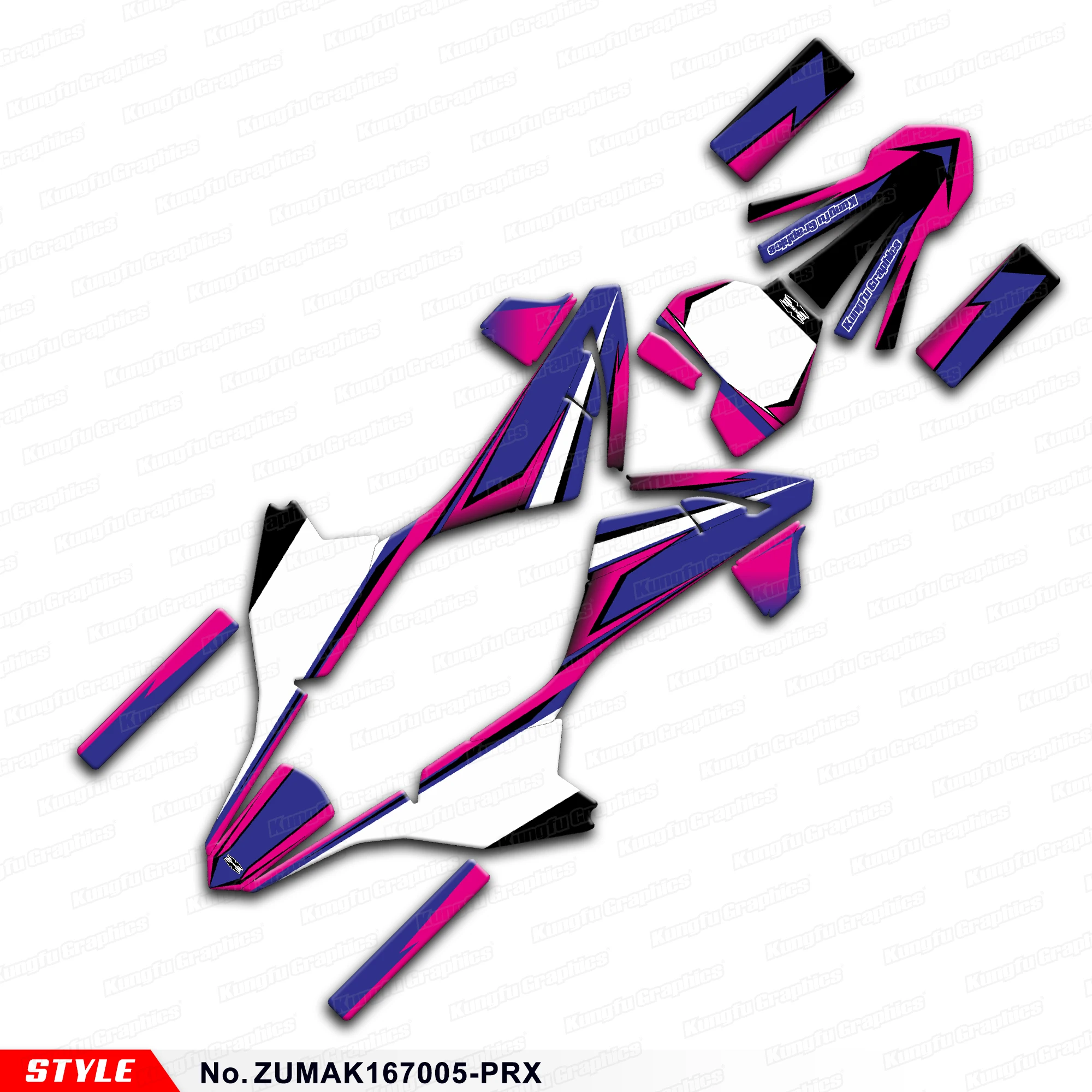 Графическая наклейка JY RACING для ZUUMAV K1 50 60 70 детский мини-байк бездорожья