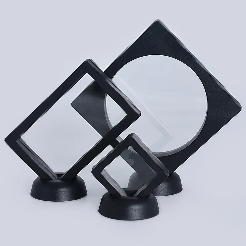 Прозрачная квадратная коробка для демонстрации пленки из полиэтилена подвесная