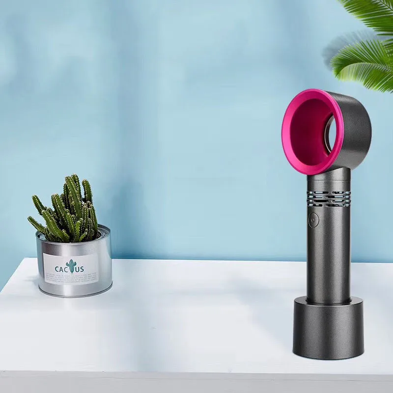 Новый ручной безлопастный маленький вентилятор с USB-зарядкой мини домашний