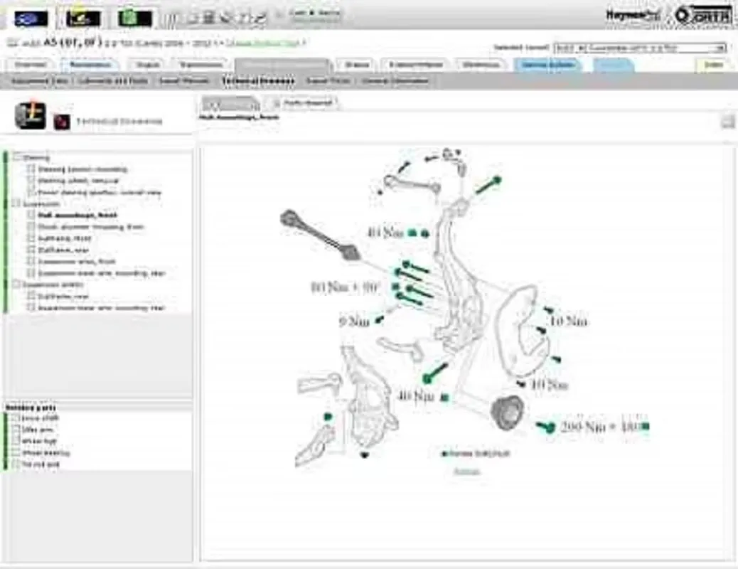 Последняя версия HAYNES PRO 2015 года Vivid 2015.1 (Atris-Technik) в жестком диске автомобильной