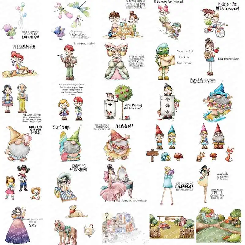 

Рождественская коллекция штампов Сделай Сам Скрапбукинг Фотоальбом декоративное тиснение бумажная карточка поделки 2023 Новинка