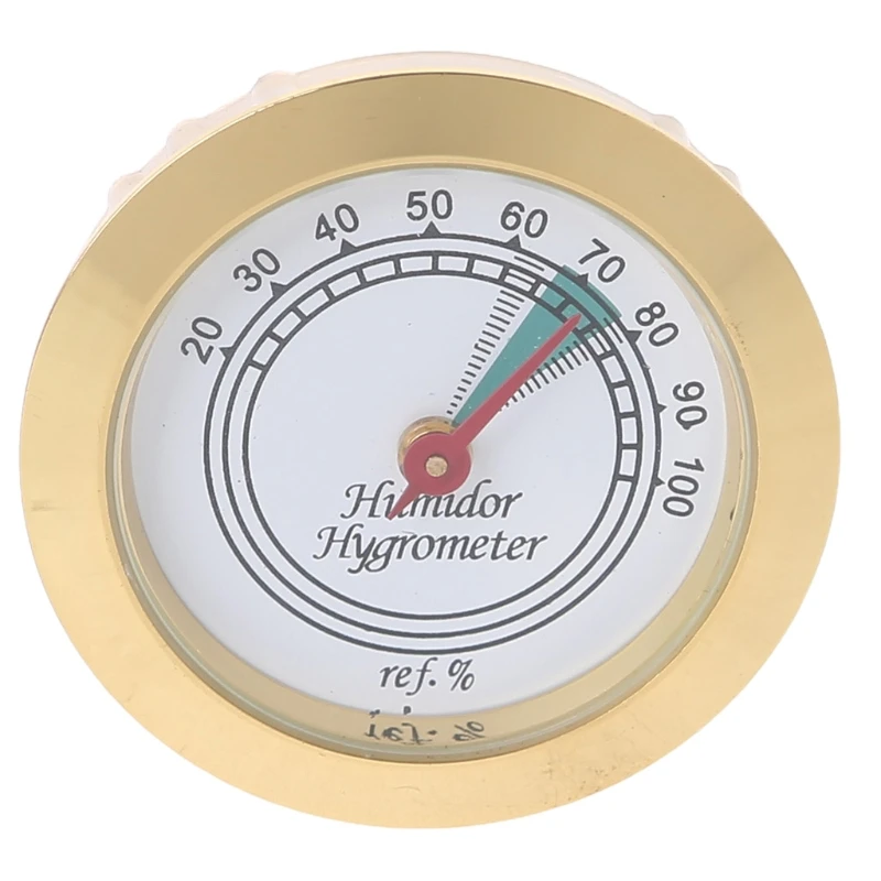 

Metal Cigar Musical Instrument Hygrometer Mechanical Hygrometer