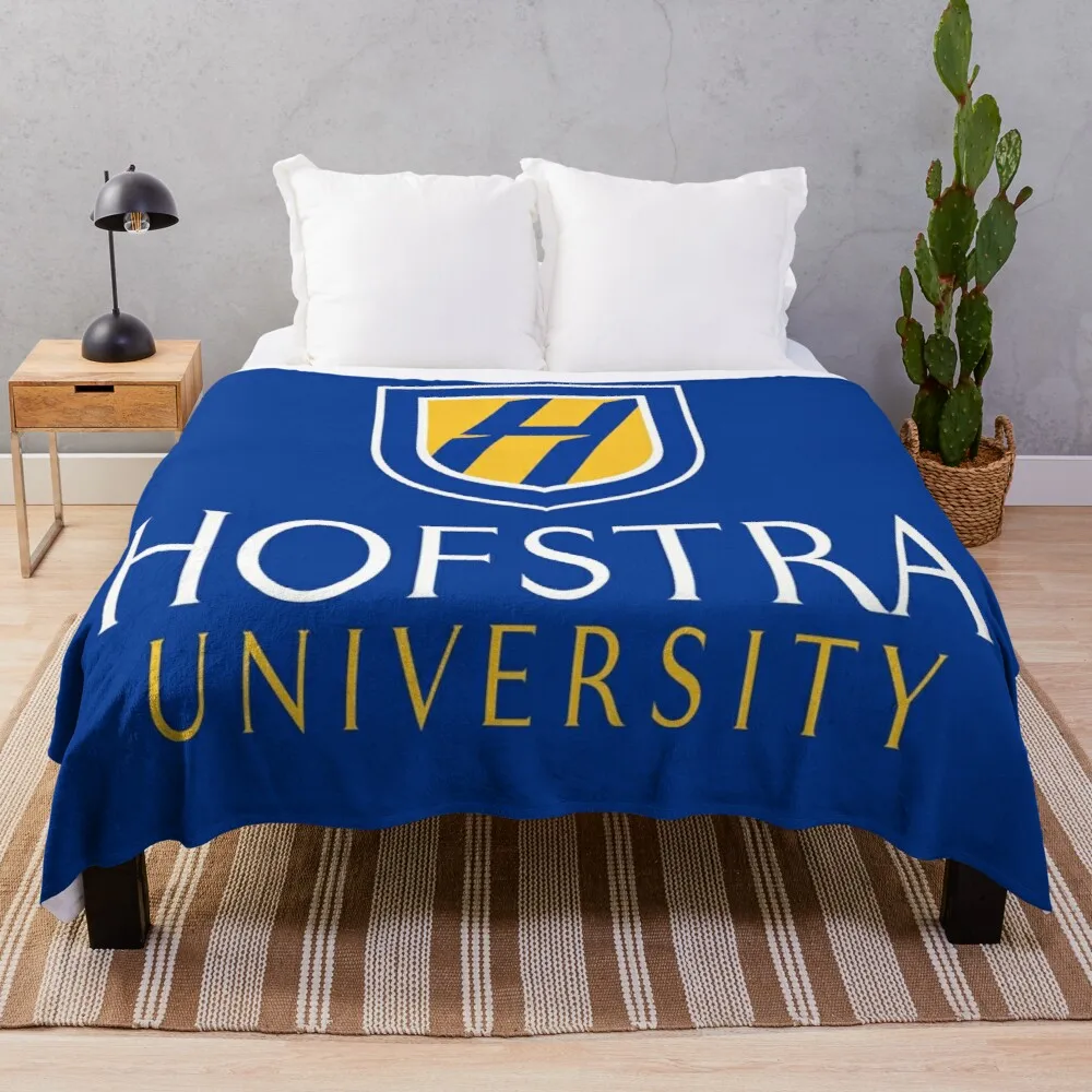 

Hofstra University Throw Blanket Tufting Fleece Blanket