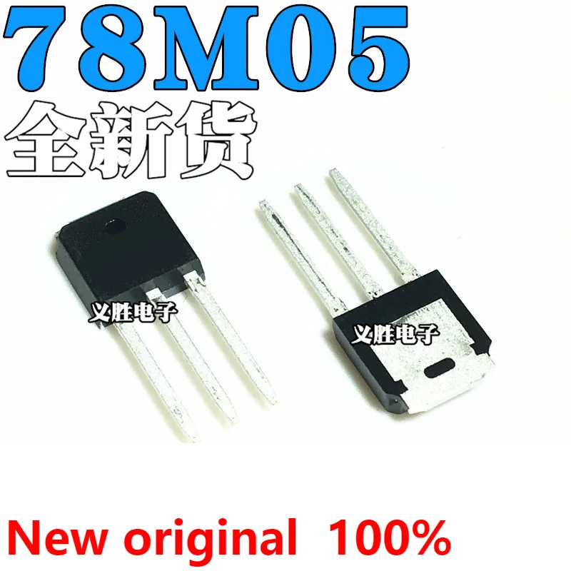 

Новый и оригинальный 78M05 CJ78M05 TO251 Трехконтактный регулятор напряжения 5 В ST78M05 Трехконтактный регулятор напряжения цепи регулятор напряжени...