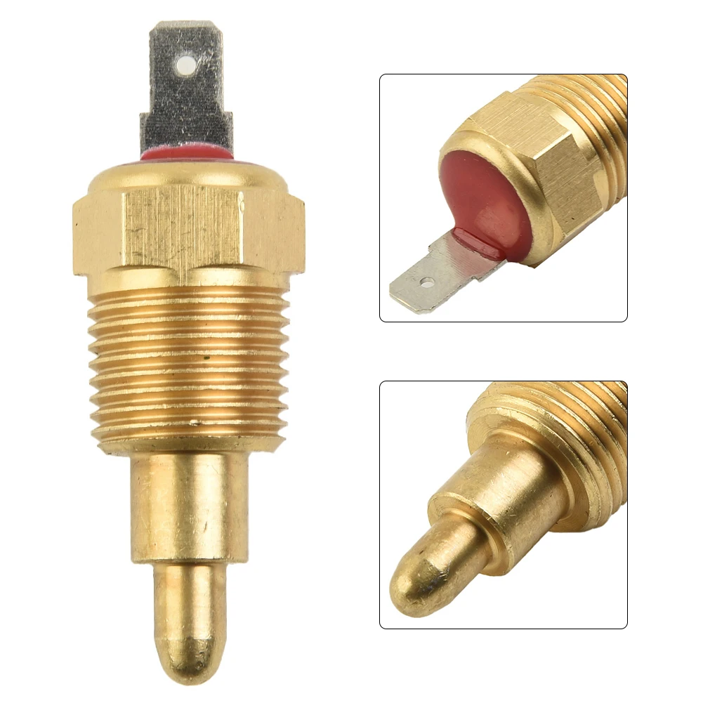 

Car Accessories Sensor Switch Temperature Sensor 200/185 3.18cm 3/8\" NPT Copper Tone Sensor Switch For Most Engine Blocks