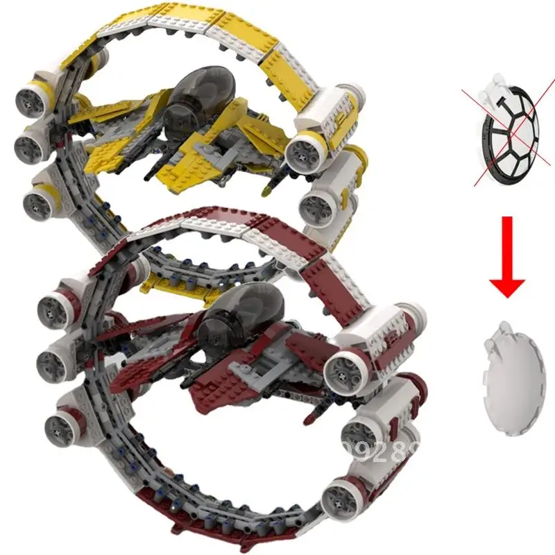 Конструктор DUTRIEUX Анакин с кольцом гипердрайва MOC-32235