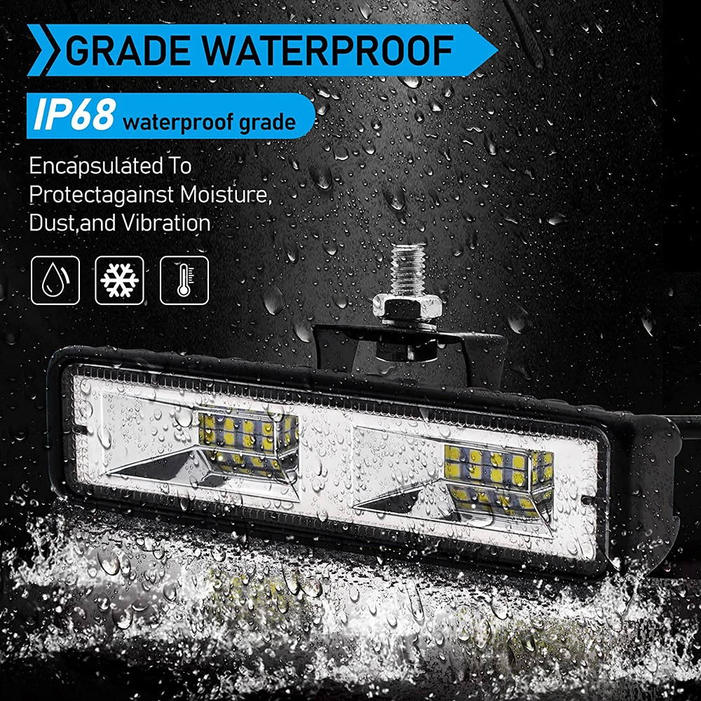 Светодиодная передняя фара для автомобилей мотоциклов грузовиков лодок