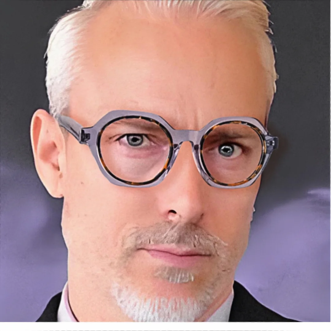 Новая ацетатная высококачественная оправа для очков чтения модная мужская ретро