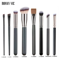 8pcs makeup brushes set powder foundation concealer eye shadow blending cosmetic concealer beauty soft brush tools with box