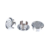 3pcslot replacement tidy chrome trim overflow ring basin sink round overflow cover ring bathroom accessories