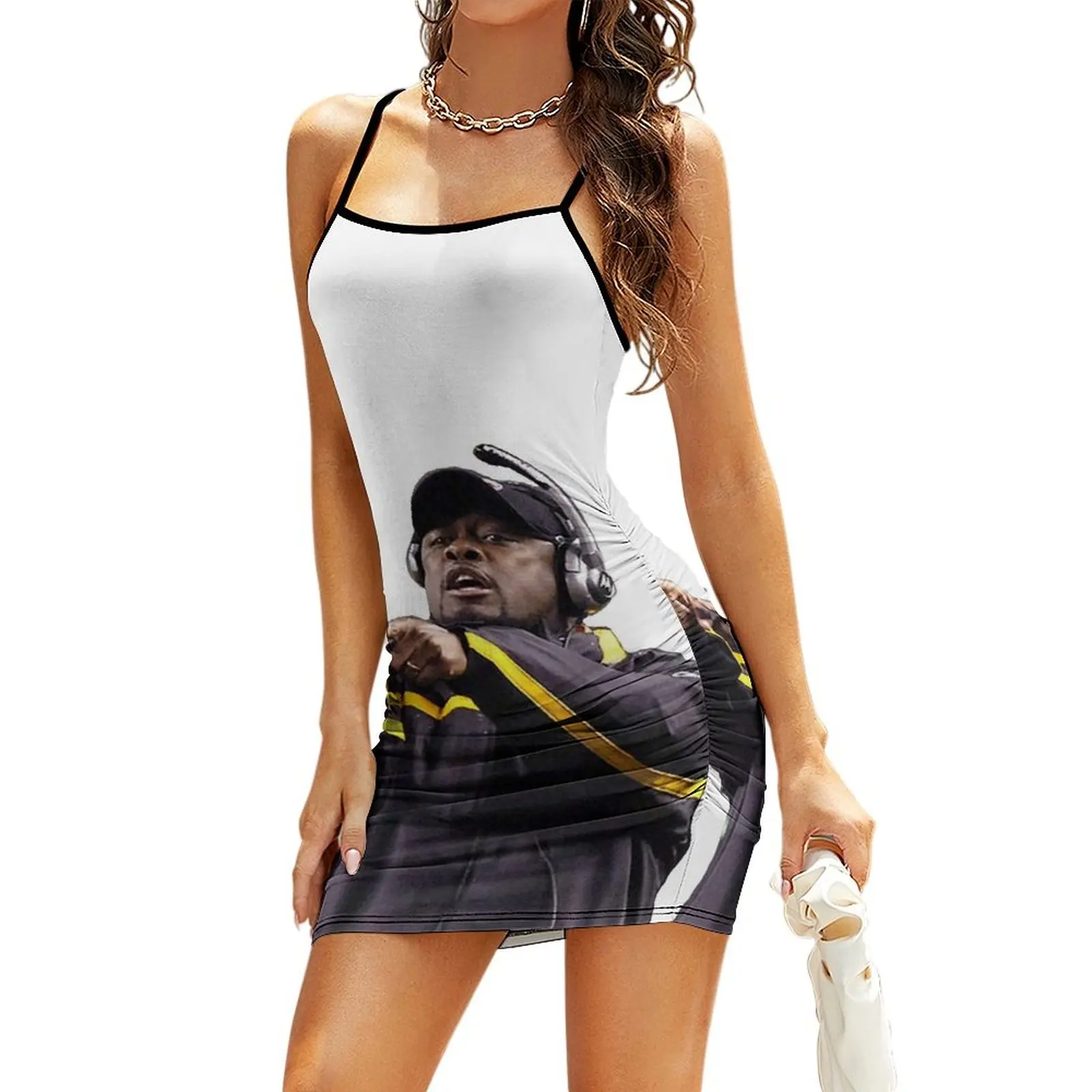 Mike Tomlin Sling Dress платье из полиэстера