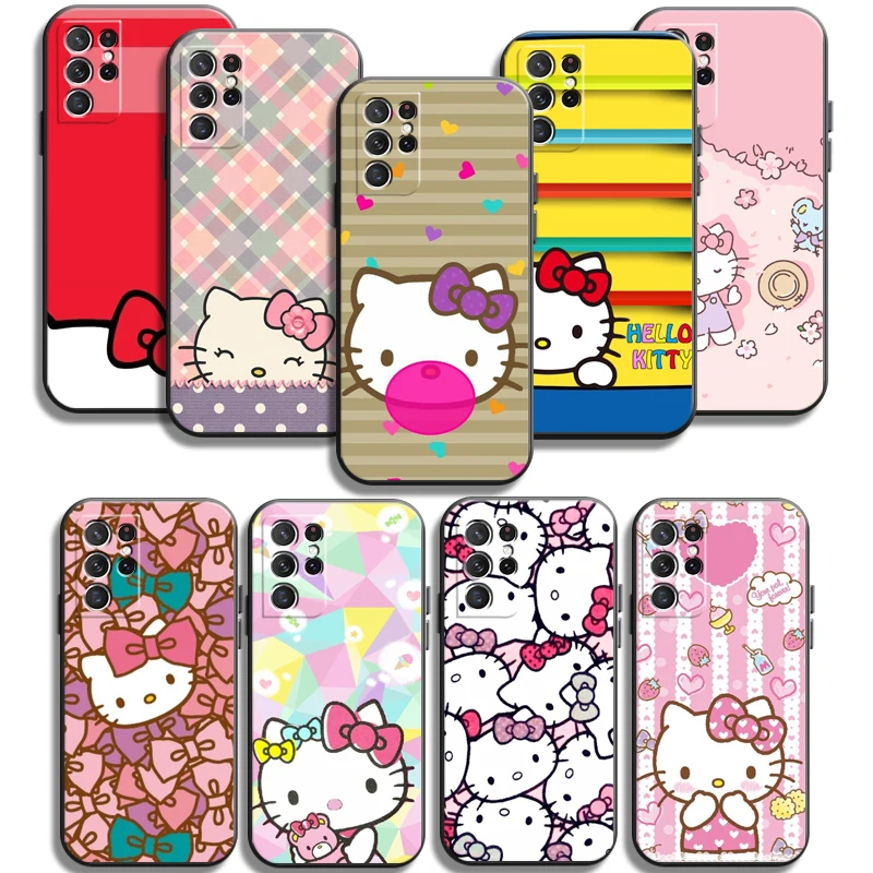 

Hello Kitty TAKARA TOMY Phone Cases For Samsung Galaxy A72 52 A21S A31 A71 A51 5G A42 5G A20 A21 A22 4G A22 5G A20 A32 5G A11