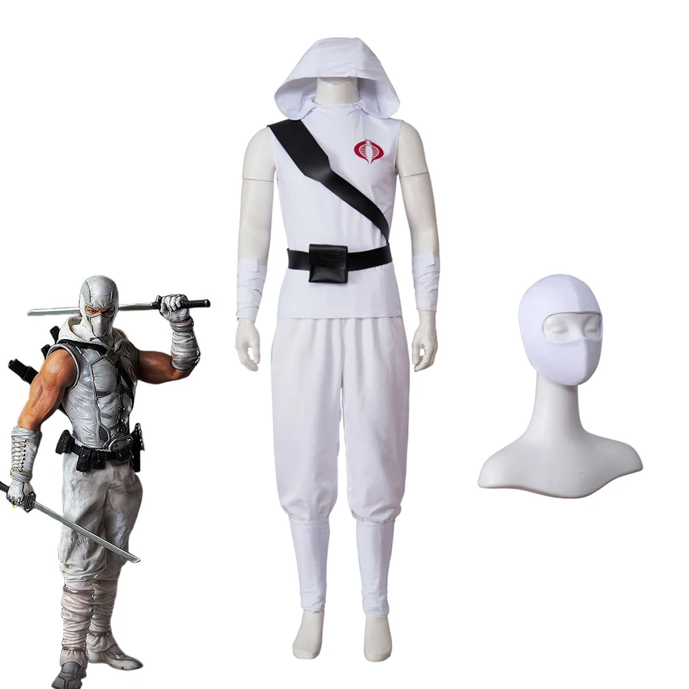 With Mask Halloween Carnival Warrior Uniform Outfits