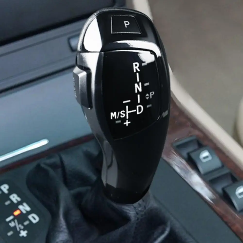 

Gear Shift Knob Anti-scratch Automatic ABS Sweatproof Shifter Adapter for BMW Left Hand Drive