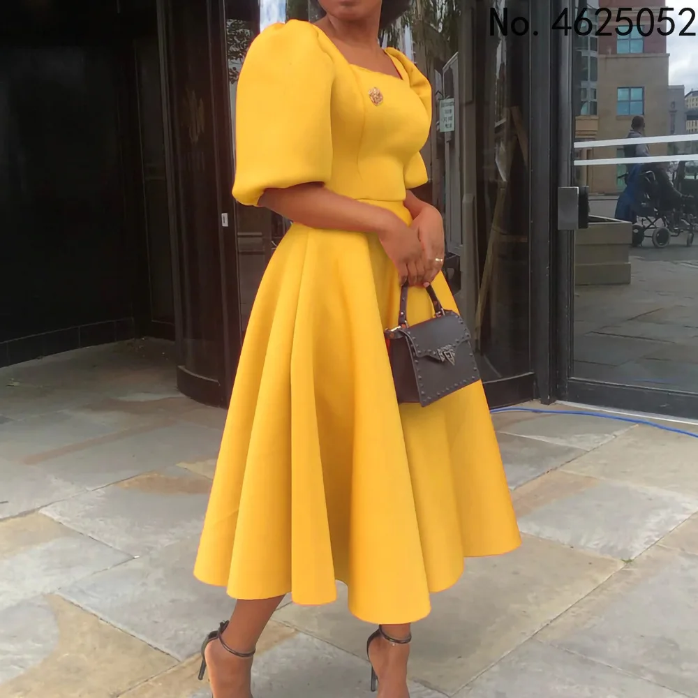 

2022 Summer Dresses for Women Short Sleeve Dashiki African Outfits Elegant Evening Party Long Dress Plus Size Africa Clothes