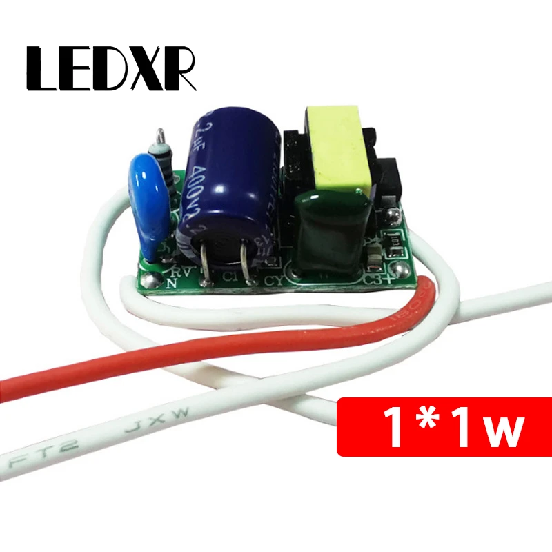 

2pcs high power LED driver 1W power supply 60MA100MA200MA250MA wide voltage non-stroboscopic LED power supply