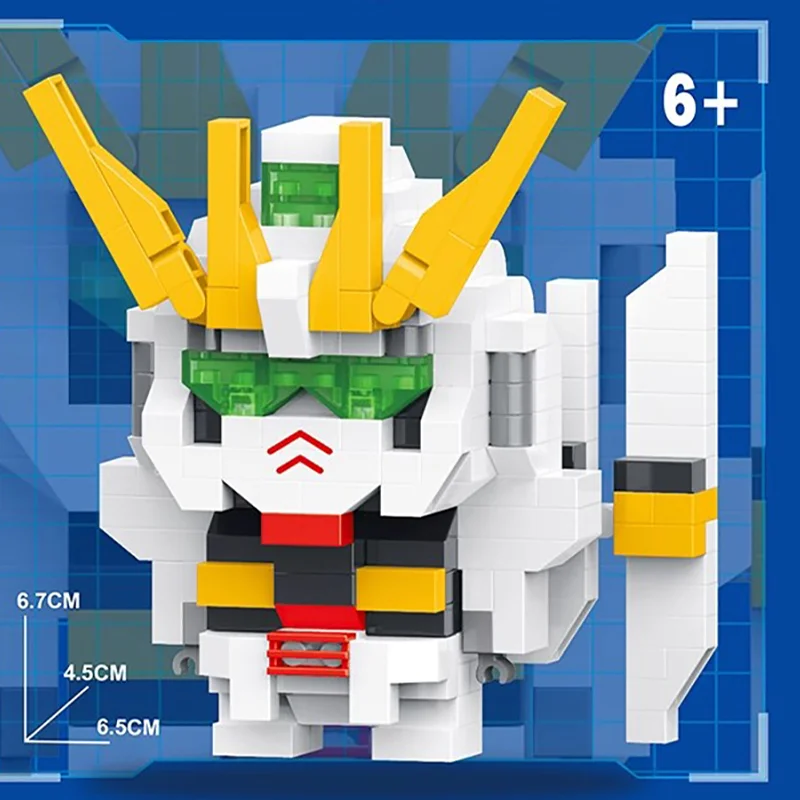 Крутая мини-меха серии строительные блоки ручной работы натуральная