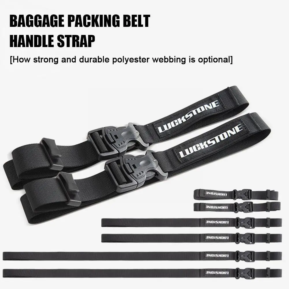 

Travel Tied Belt 2pcs Durable Nylon Cargo Tie Down Belt Buckle Hiking Luggage Cargo Lash Storage Strap Camping Belt B2d7