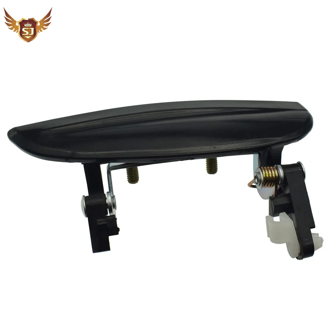 

Внешняя ручка двери для Kia RIO, седан 2003 2004 2005 RX-V 2003-2005, передняя левая и правая, гладкая черная