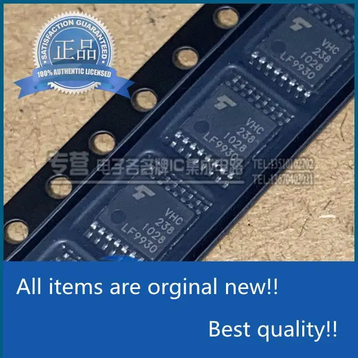 

10pcs orginal new 74VHC238FT(BJ) silk screen VHC238 SMD TSSOP-16 price consultation