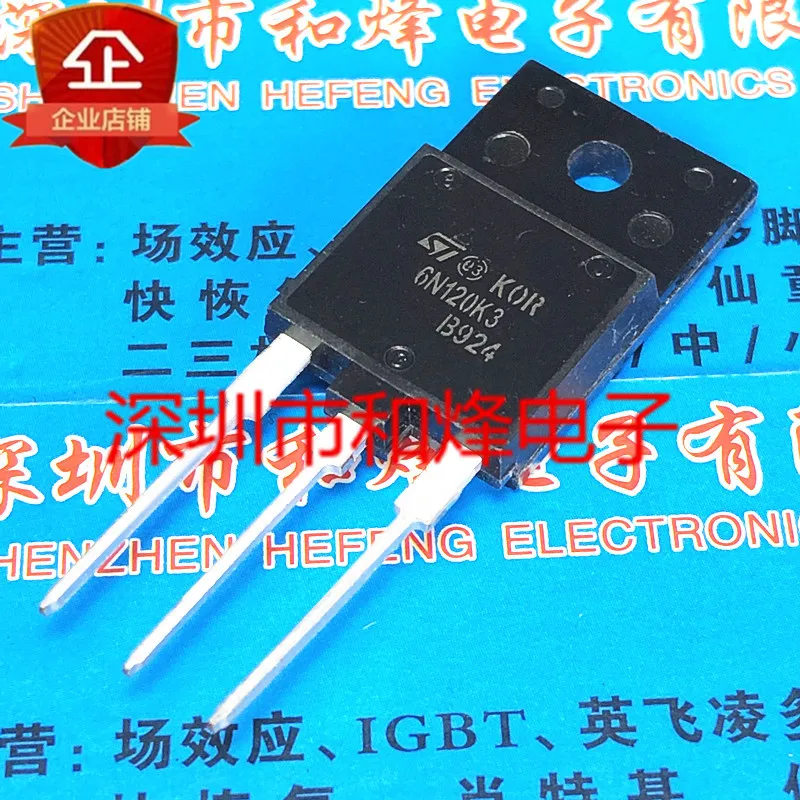 

Бесплатная доставка 6N120K3 STFW6N120K3 TO-3PF 1200V 6A 10 шт.