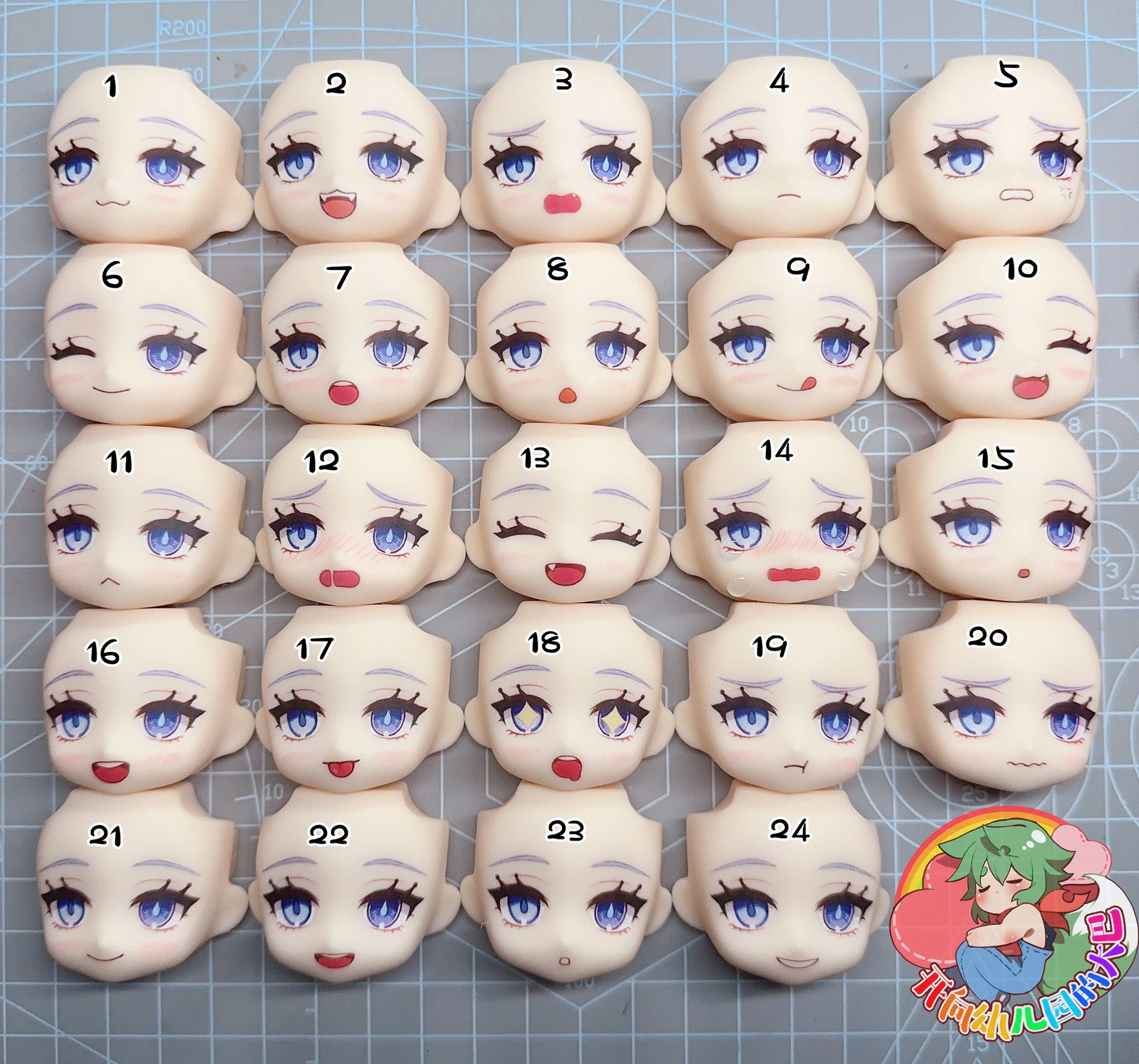 Лицевая панель Furina Genshin Impact Ob11 водная наклейка ручной работы аниме аксессуары для