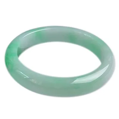 Ювелирные изделия zheru браслет из натурального бирманского нефрита 54 мм-62 мм