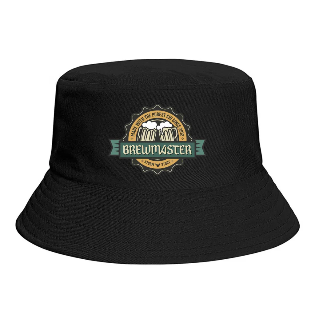 

Summer Unisex Harajuku Bucket Hat Brand Brewmaster Monk Women Men Fishing Fisherman Hat .Crash Bandicoot Game Travel Panama