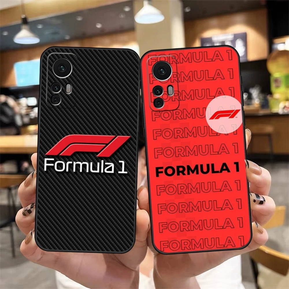 Чехол для телефона F1 Formula One чехол Xiaomi Redmi Note 14 13 10 12 Pro POCO F4 F5 X5 11T Lite Ultra гоночного