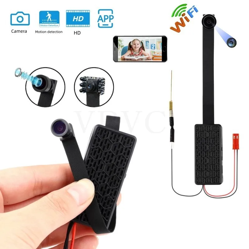 

Mini Camera Wifi DIY Smart Home Security Invisible Body Cam Very Small Espia Camera Wireless IP Remote Monitor Micro Camcorder