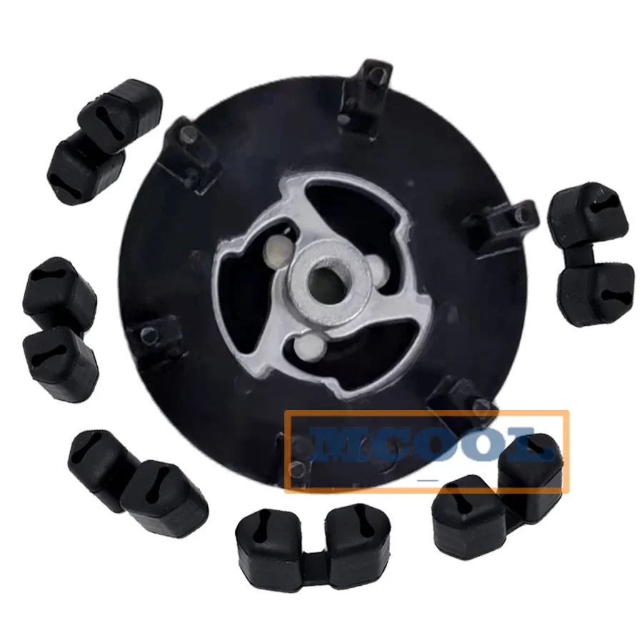 Ступица сцепления компрессора кондиционера переменного тока + резина для BMW E90 E91