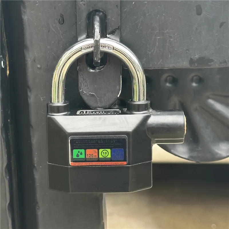 Водонепроницаемый дверной замок Falante сирена 110 дБ Противоугонный для велосипеда