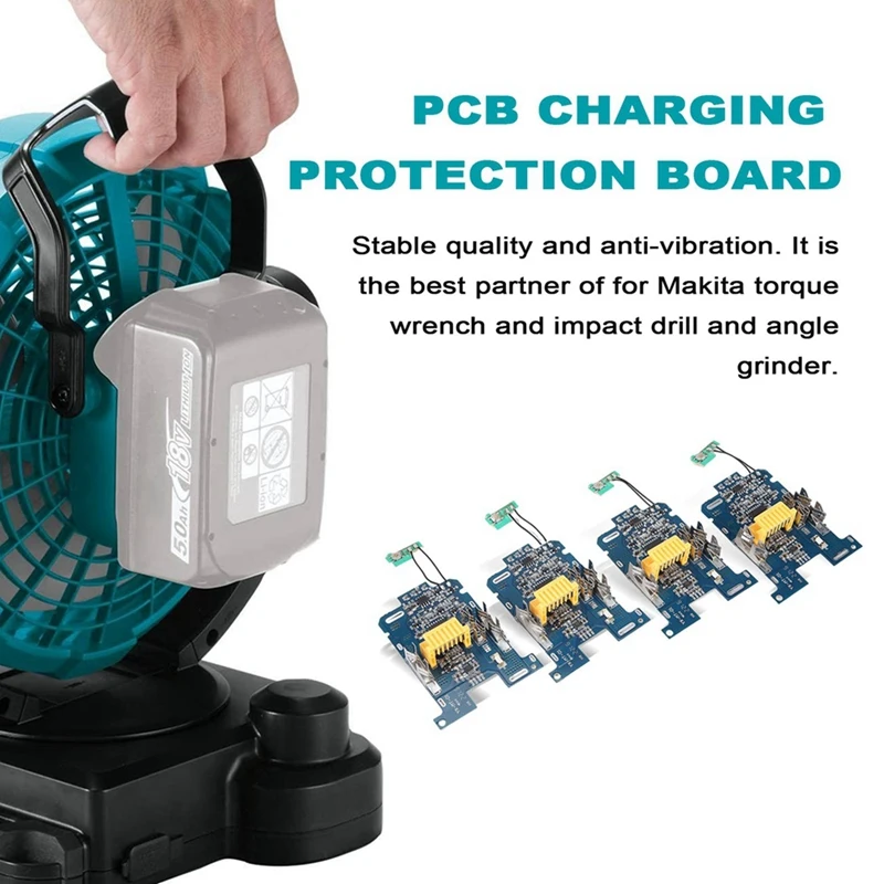 4Pcs BL1830 Li-Ion Battery BMS PCB Charging Protection Board For Makita 18V Power Tool BL1815 BL1860 LXT400 Bl1850
