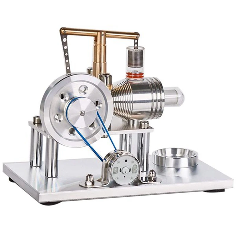 Air Stirling Engine Motor Model Electricity Generator Balance Stirling Engine Science Experiment Kit Set Educational Toy
