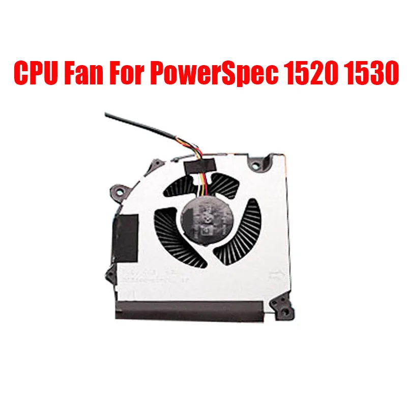 Вентилятор для процессора ноутбука, GPU для PowerSpec 1520 1530 DC5V 0.50A 4PIN, Новинка