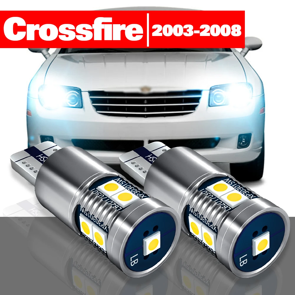 

For Chrysler Crossfire 2003-2008 Accessories 2pcs LED Parking Light Clearance Lamp 2004 2005 2006 2007