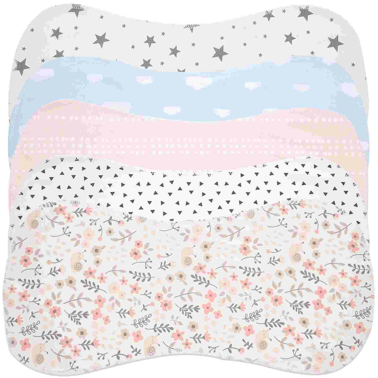 

Burp Cloth Burping Towel Comfortable Baby Washcloths Baby Rags Saliva Girl