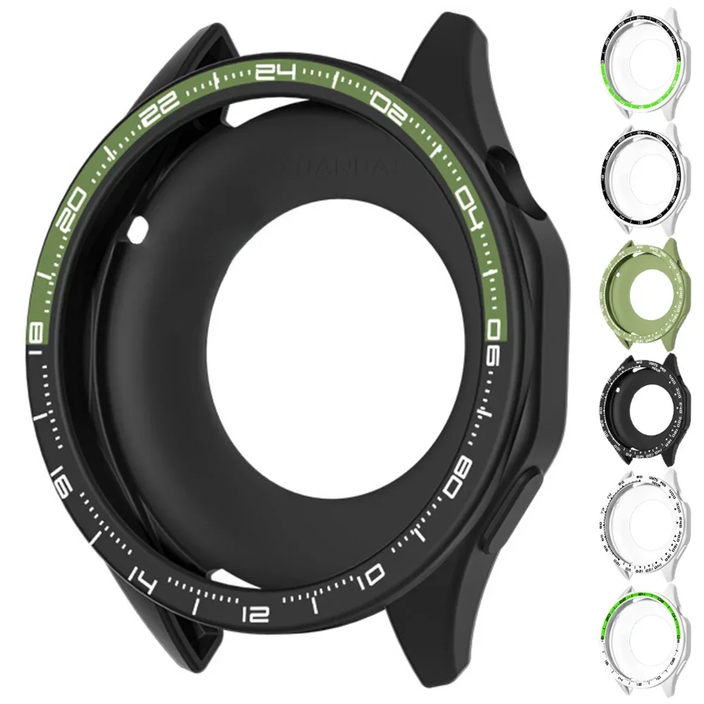 Мягкий силиконовый чехол для Huawei Watch GT 4 46 мм полый гибкий часов Gt4 41 прочные