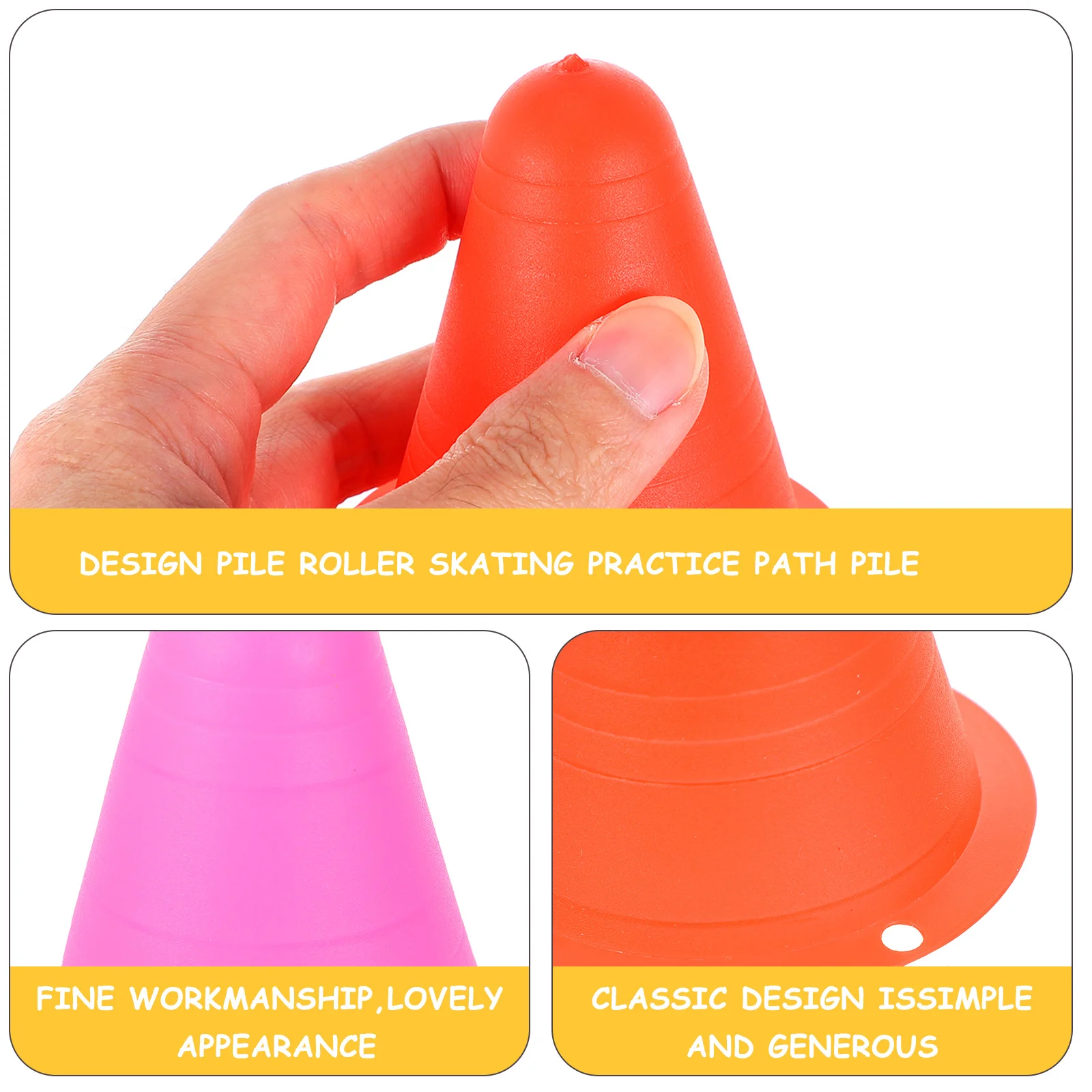 

Конусы для тренировок по футболу, конус для катания на коньках, строительный маркер, мини-тренировочный ролик, футбольный дорожный Кубок, Де...