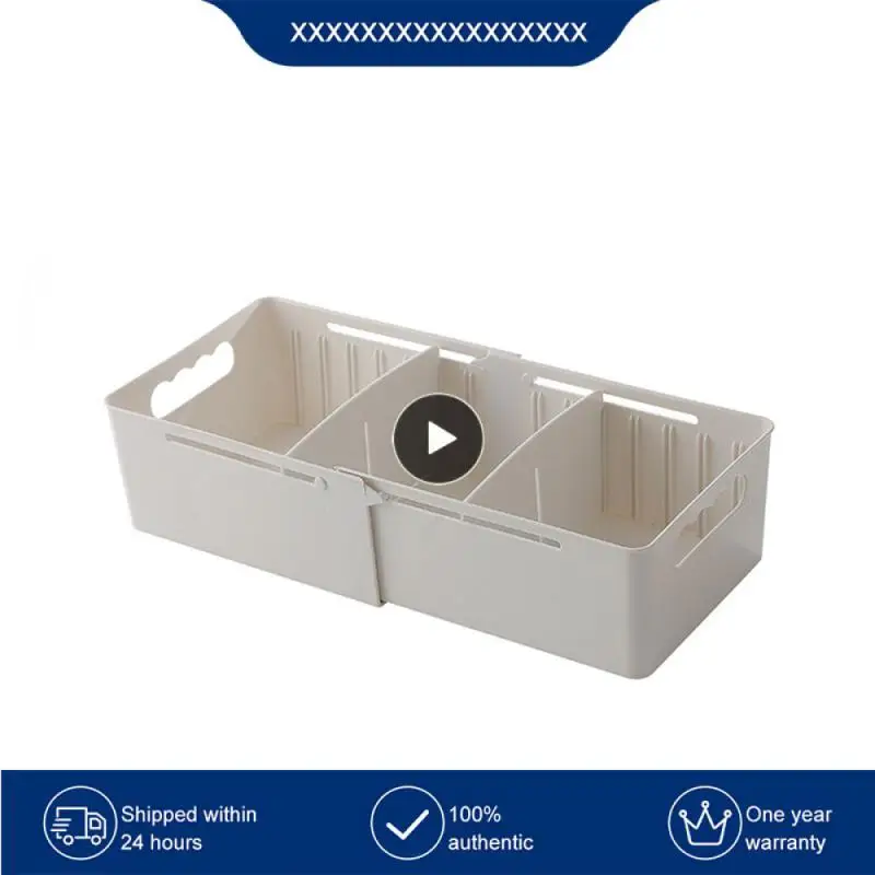 

Household Free Storage Boxes Multifunctional Overlay Drawer Separate Storage Box Drawer Separation Storage Basket Retractable