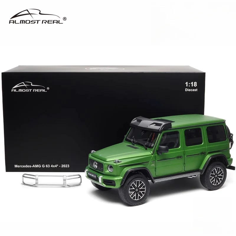 1:18 Mercedes-AMG G 63 4X42 полностью открытая литая под давлением статическая миниатюрная