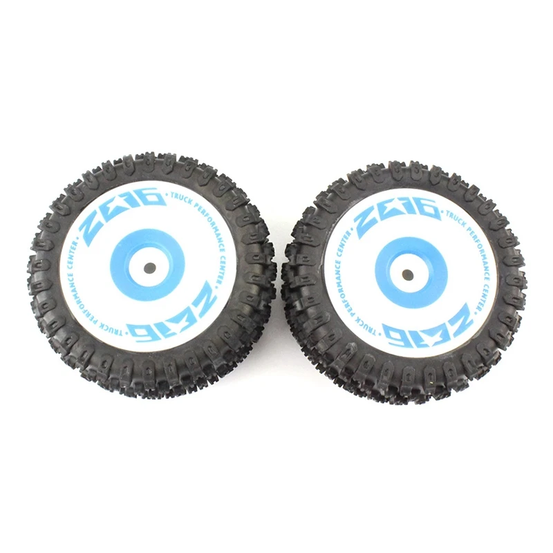 

2Pcs Rear Tires Wheel Tyre for Wltoys 124017 1/12 RC Car Upgrade Parts Spare Accessories