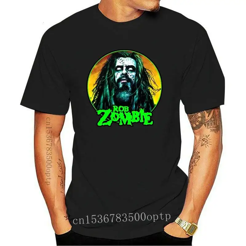 Mens clothing  Rob Zombie Face T Shirt S M L Xl 2Xl Brand  Official T Shirt
