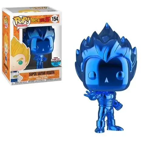 Funko POP Аниме ТВ Драконы Ballz SUPER SAIYA VEGETA154 # Виниловые фигурки коллекция кукол модель