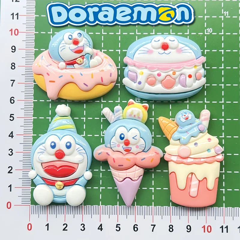 Cartoon Large Doraemon Diy Jewelry Resin Accessories Fashion Creative Cream Glue Decorative Refrigerator Stickers