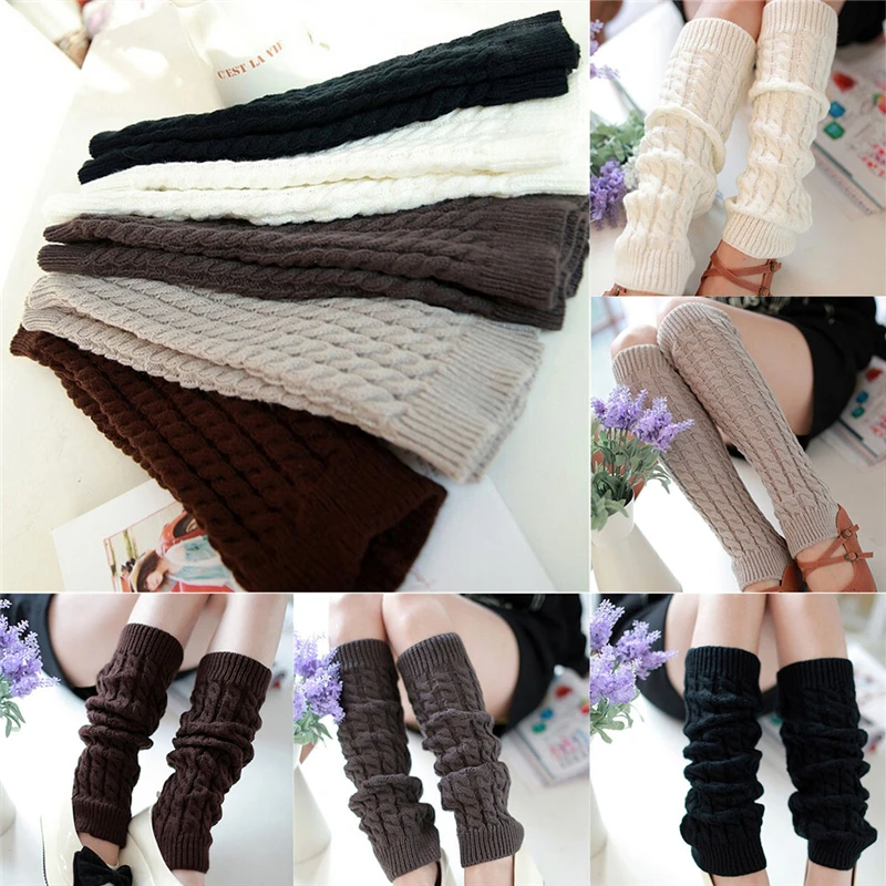 

40cm Solid Color Japanese JK Uniform Leg Warmers Korean Lolita Girls' Ins Long Socks Girls Pile Up Socks Foot Leg Warming Cover