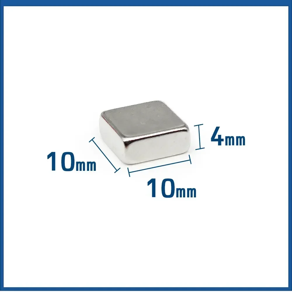 5/10/20/50/100 шт. 10x10x4 квадратные мощные магнитные магниты мм Блок редкоземельный