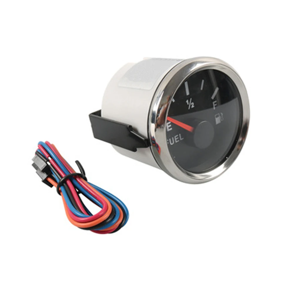 

52 мм 9-32 В DC датчик уровня морского топлива Универсальный измеритель уровня топлива с твердостью провода