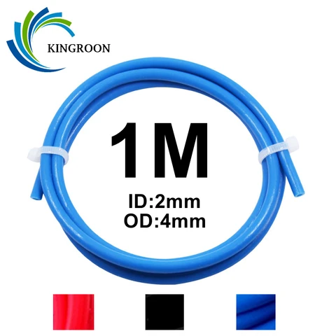 KINGROON Синяя трубка PTFE 2х4 мм для 3D принтера
