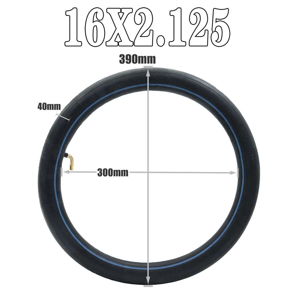 

Внутренняя трубка 16X2,125 с изогнутым угловым штоком клапана или прямым клапаном подходит для многих газовых электрических скутеров и электровелосипедов 16X125